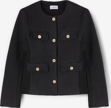 Veste mi-saison MOTIVI en noir : devant