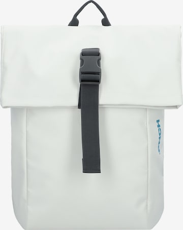 BREE Backpack 'PNCH' in White: front