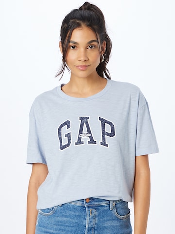 T-shirt GAP en bleu : devant