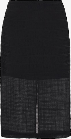 Jupe 'Festive' faina en noir : devant