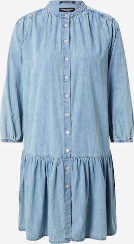 REPLAY Shirt Dress in Blue: front