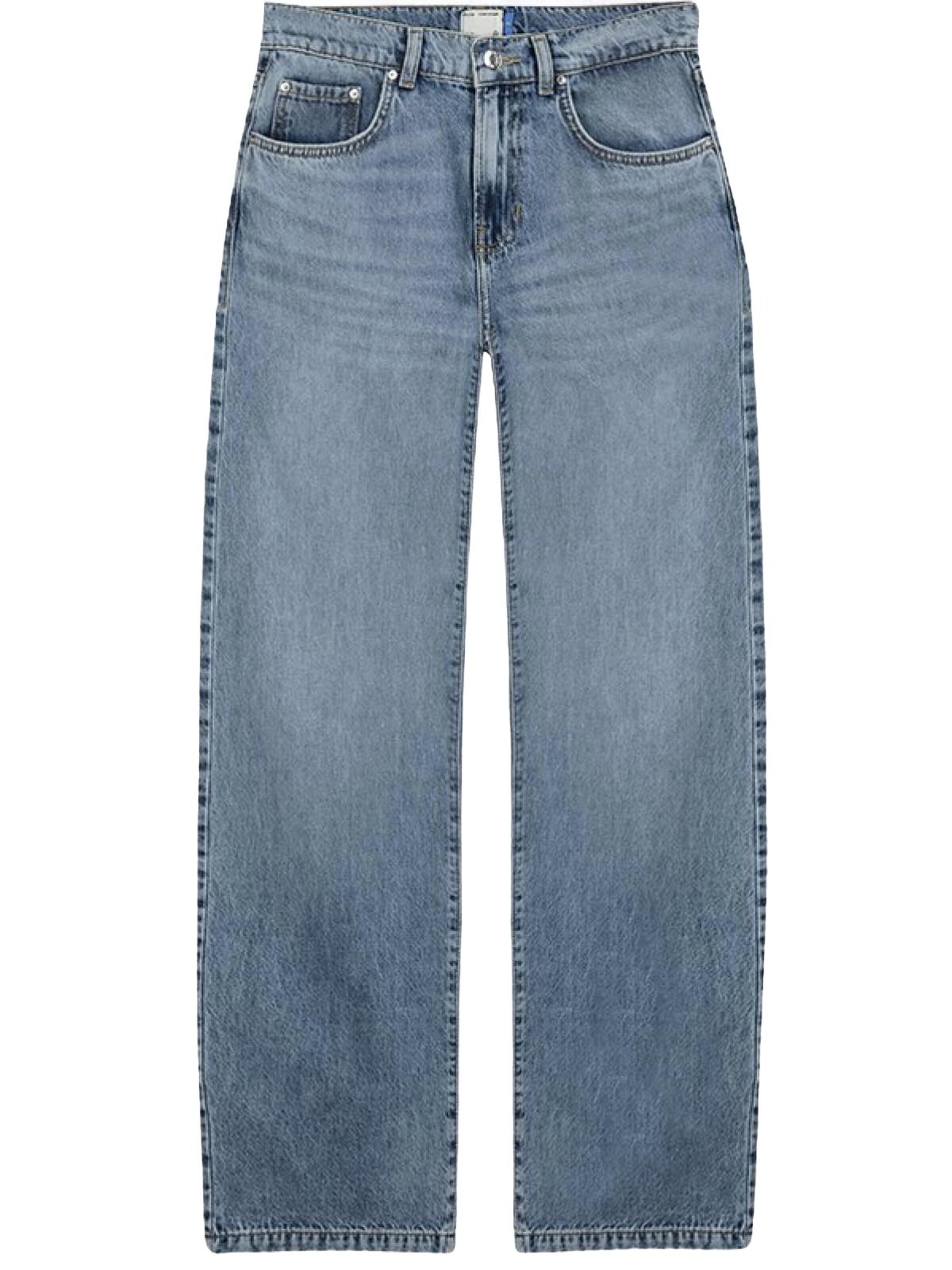 LTB Jeans Baggy Jeans 'LTB Jeans Damen Larrie Tapered Baggy Mid Waist Jeanshose' in Blue: front