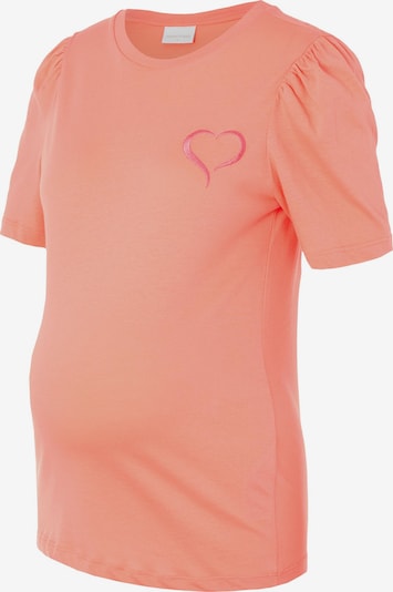 MAMALICIOUS T-shirt 'Kirsa' en corail, Vue avec produit