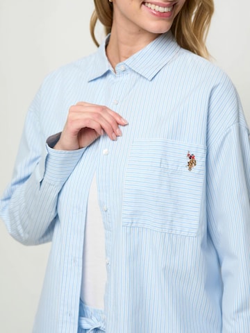 U.S. POLO ASSN. Shirt ' UWLiliena ' in Blauw