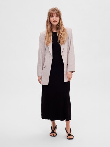 SELECTED FEMME Gebreide jurk in Zwart