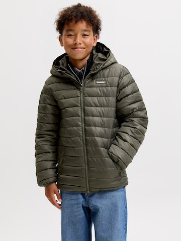 Jack & Jones Junior Kevad-sügisjope 'JJELVIS', värv roheline: eest vaates