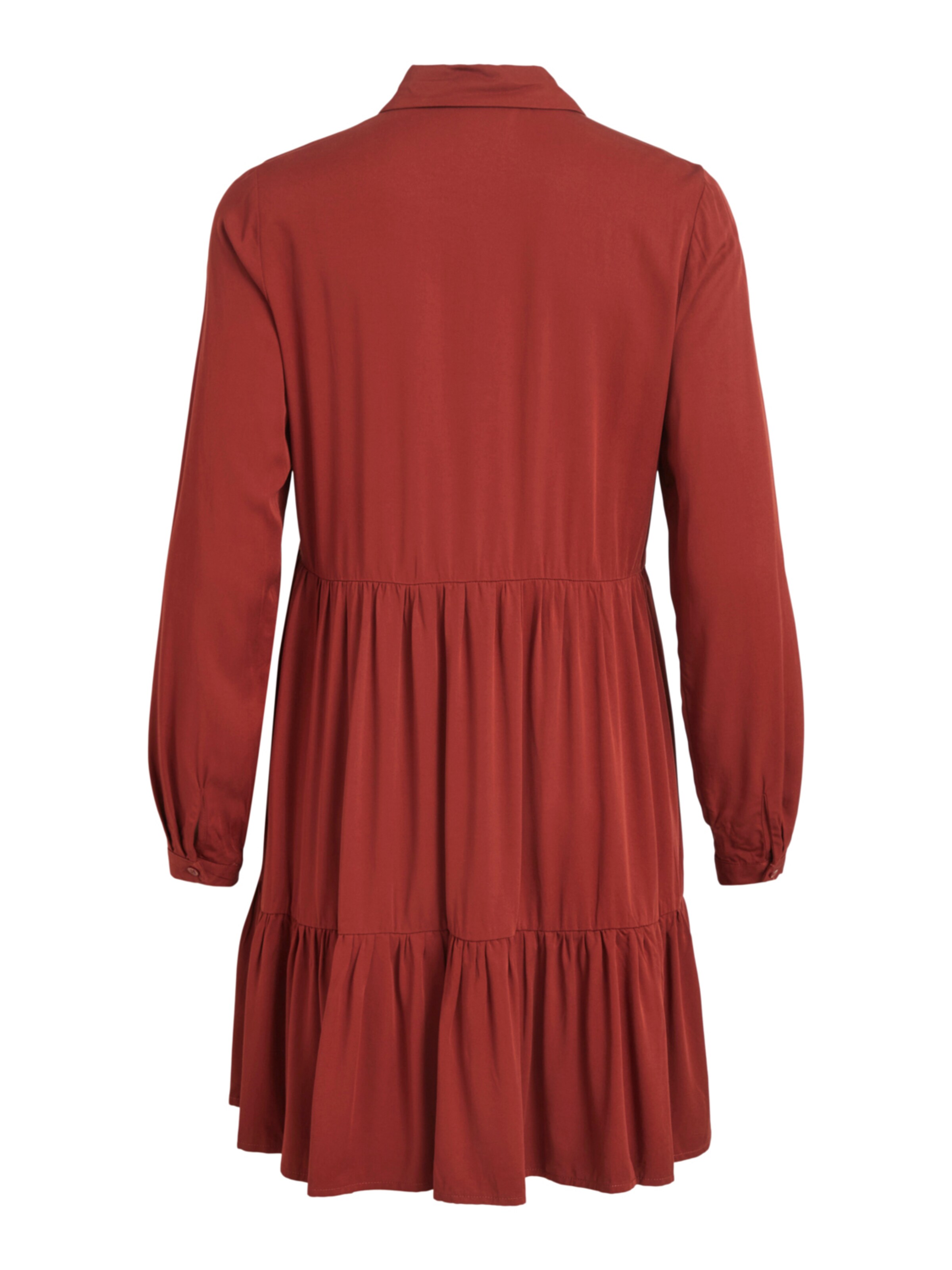 Vêtements Robe-chemise Morose VILA en Rouge Rouille 