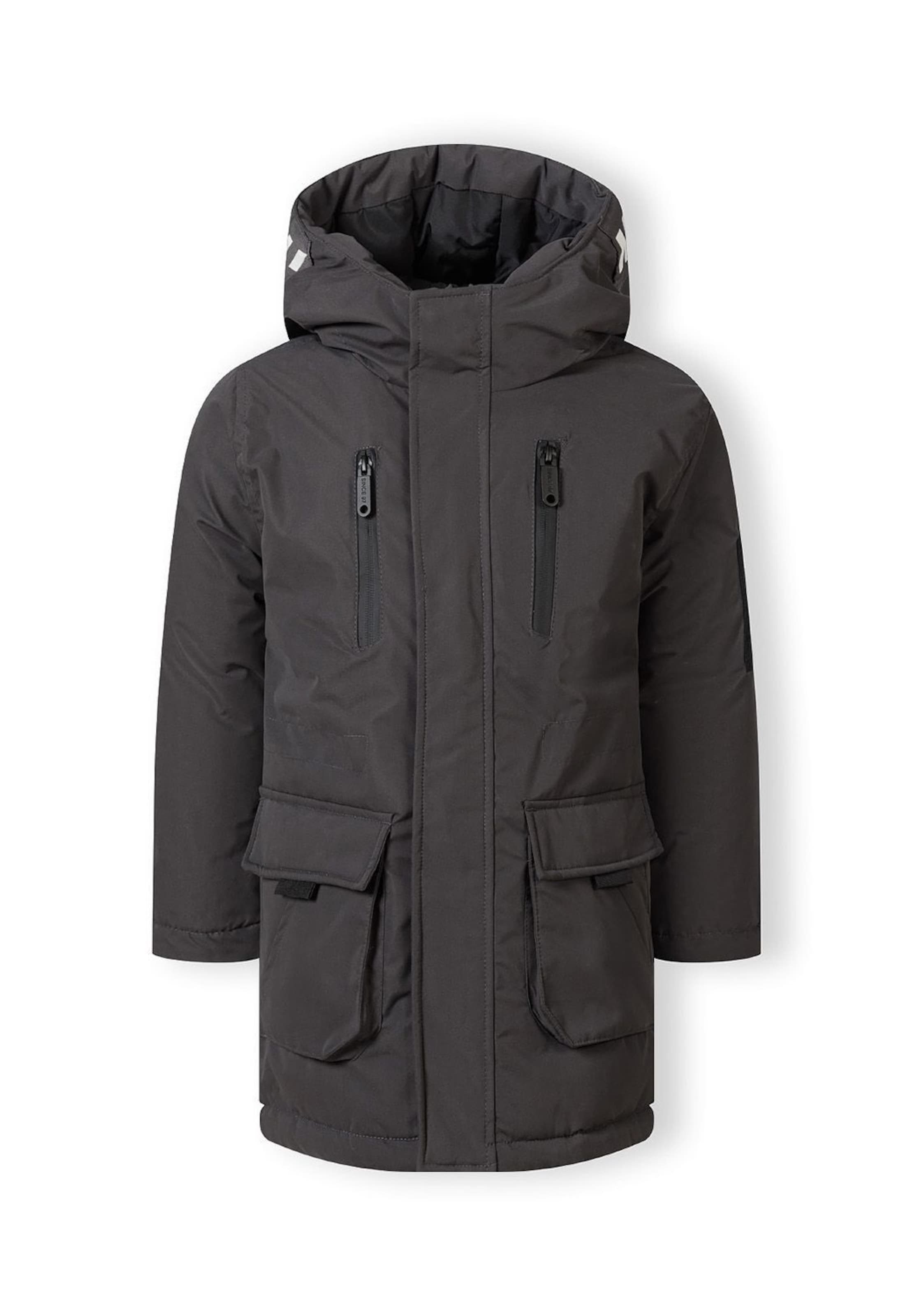 MINOTI Zimní bunda – šedá: přední strana