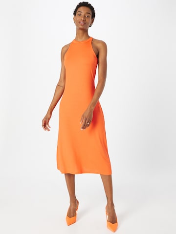 ICHI Šaty – oranžová