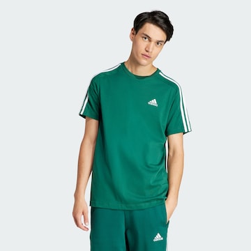 ADIDAS SPORTSWEAR Функциональная футболка 'Essentials' в Зеленый: спереди