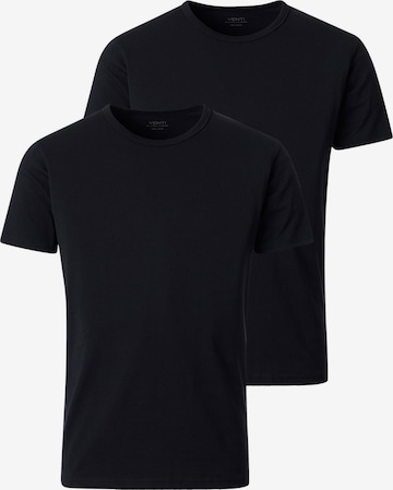 VENTI Shirt 'Basic' in Schwarz: Vorderseite