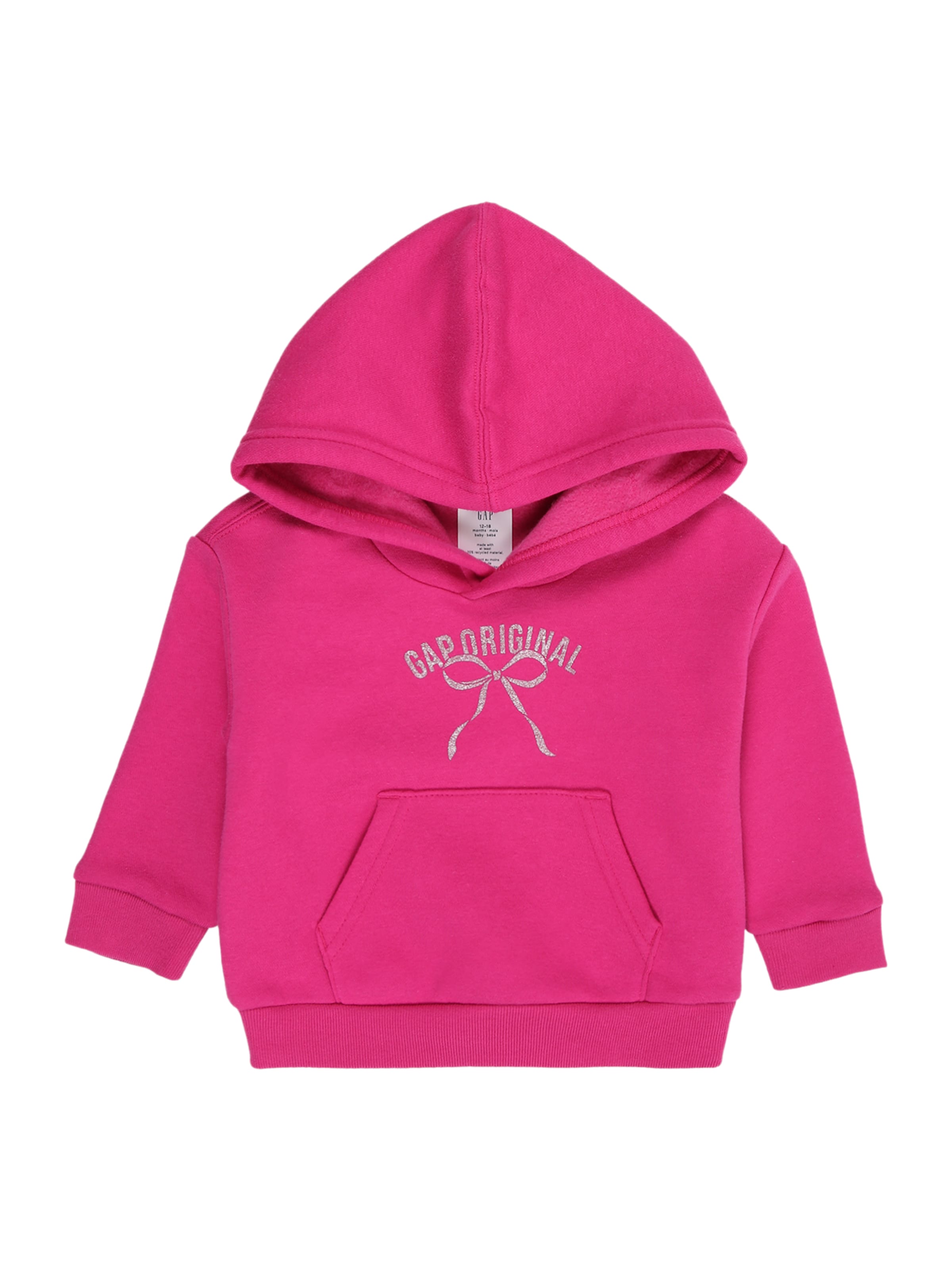 GAP Μπλούζα φούτερ σε ροζ: μπροστά