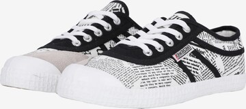 KAWASAKI Sneaker 'News paper' in Weiß