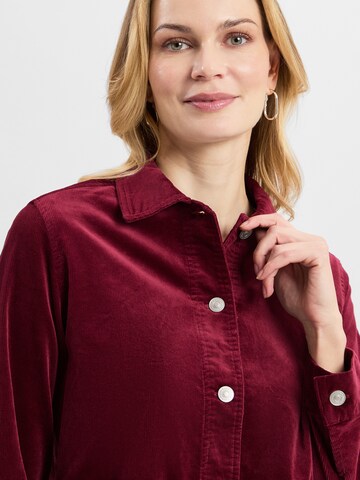 Veste mi-saison Marie Lund en rouge