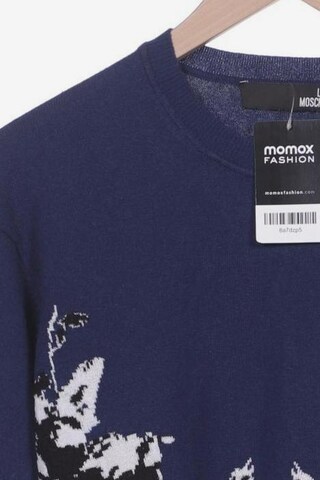 Love Moschino Pullover XS in Blau