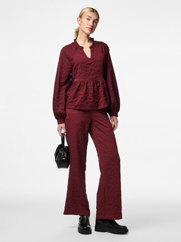 PIECES Blouse 'NALANI' in Red