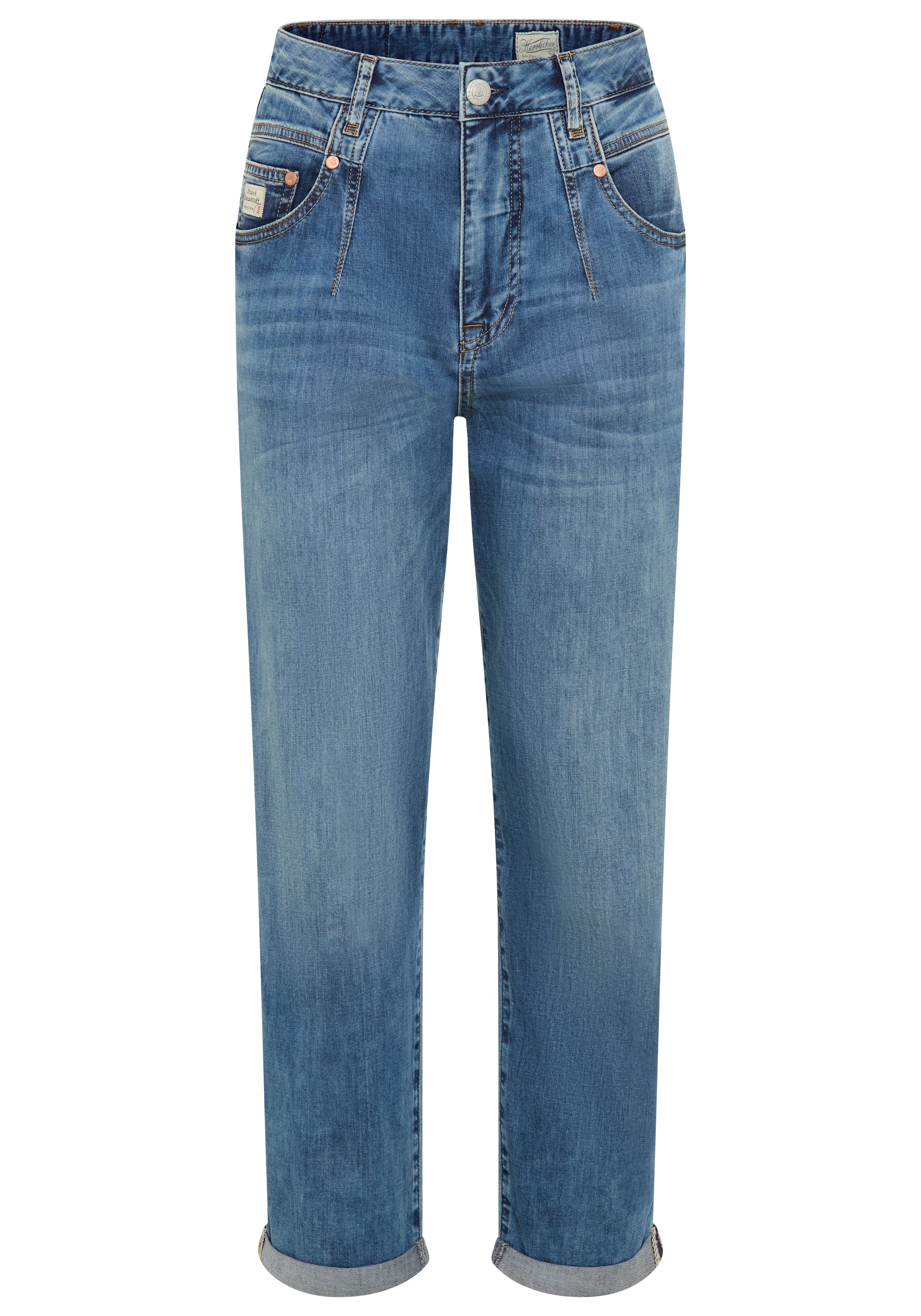 Herrlicher Baggy Jeans in Blue: front