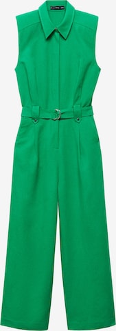 MANGO Jumpsuit 'Matty' in Groen: voorkant