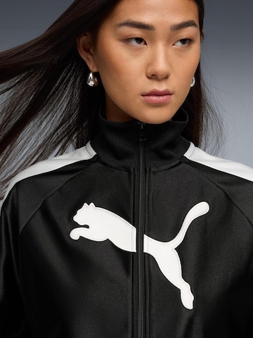 Giacca sportiva 'Future archive T7slim Cropped Track' di PUMA in nero