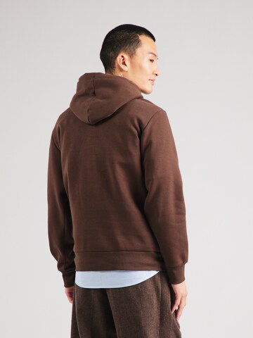 SELECTED Mikina 'SLHDAN' – hnědá: zadní strana