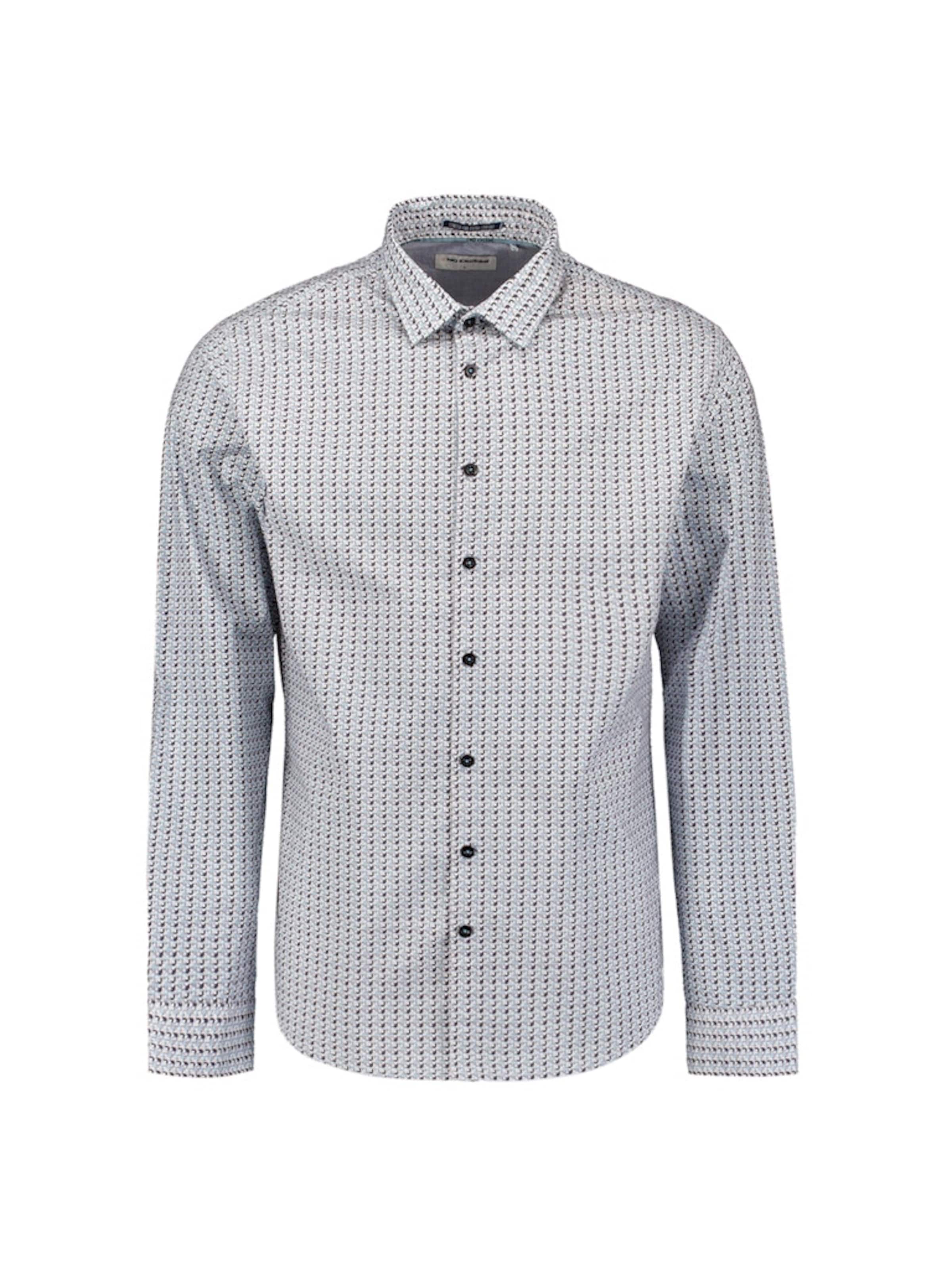 No Excess Regular fit Button Up Shirt in Blue: front