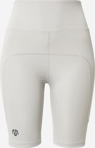 MOROTAI Skinny Workout Pants 'Naka' in Grey: front