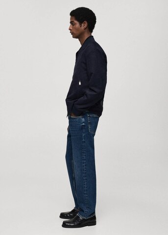 MANGO MAN Jacke 'Bero' in Blau