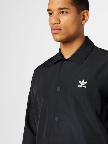 ADIDAS ORIGINALSPrijelazna jakna 'Adicolor Classics Trefoil ' - crna boja