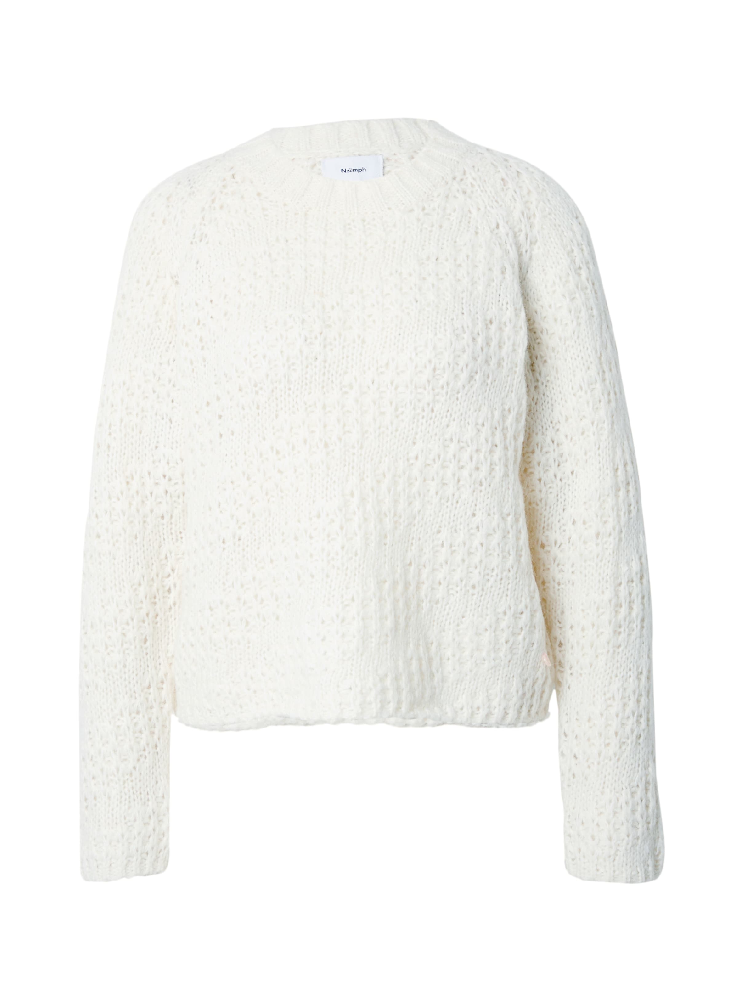 NÜMPH - Jersey 'TELSA' en blanco: frente