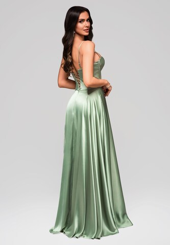 Ombre Evening dress in Green