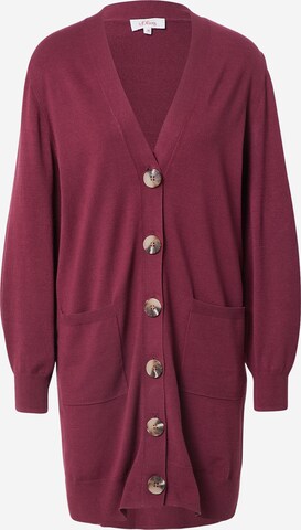 s.Oliver Knit Cardigan in Red: front