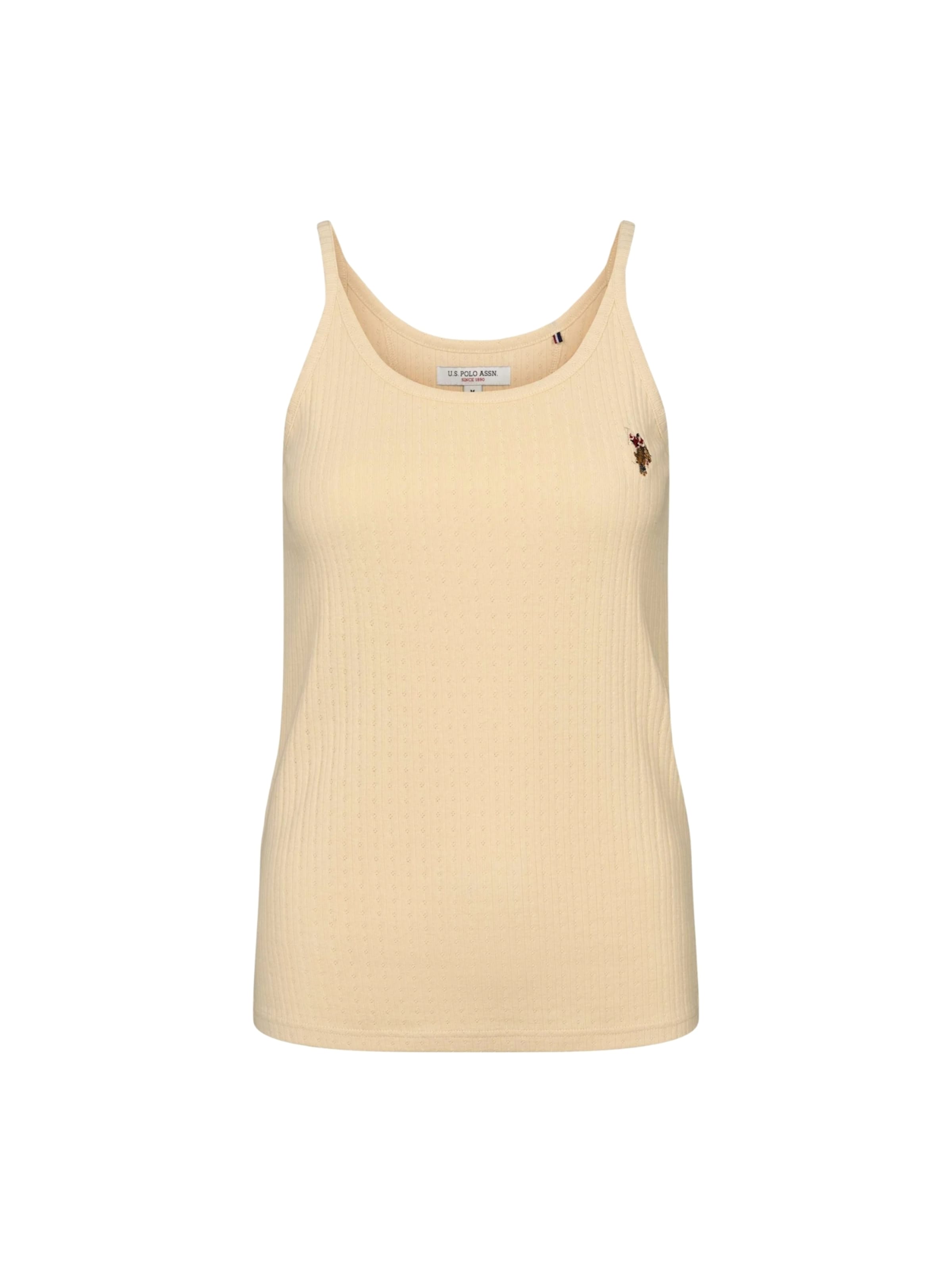 U.S. POLO ASSN. Top 'Mia' in Beige: voorkant