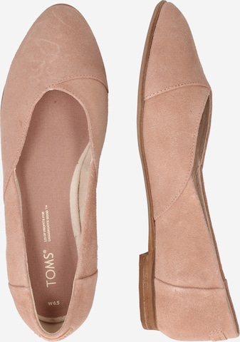 TOMS Ballerinasko 'JUTTI NEAT' i brun