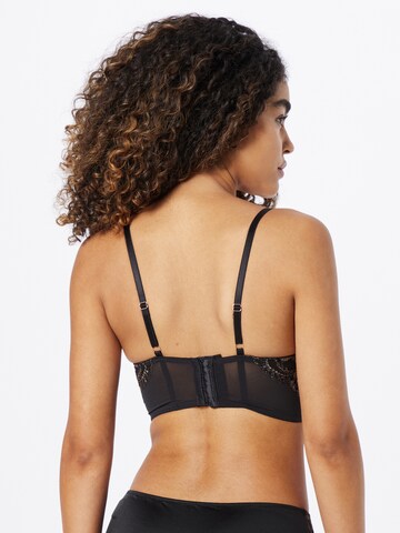 Hunkemöller Bustier BH 'Lexi' in Schwarz