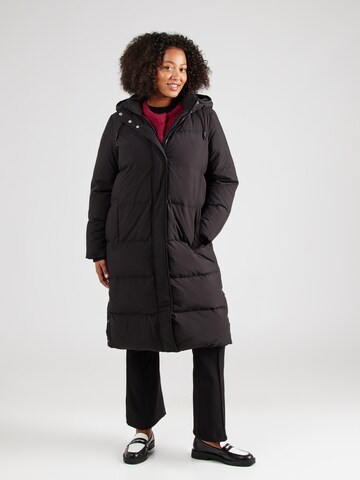 Vero Moda Curve Wintermantel in Zwart: voorkant