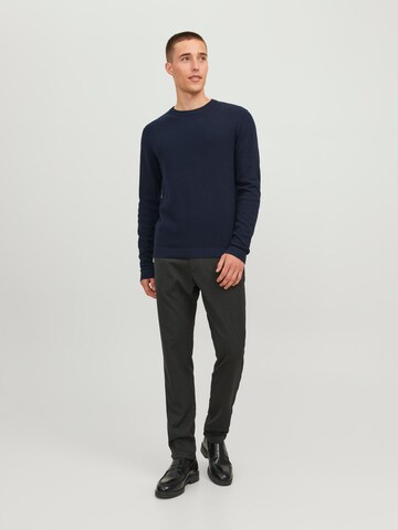 JACK & JONES Pullover 'ROB' in Blau