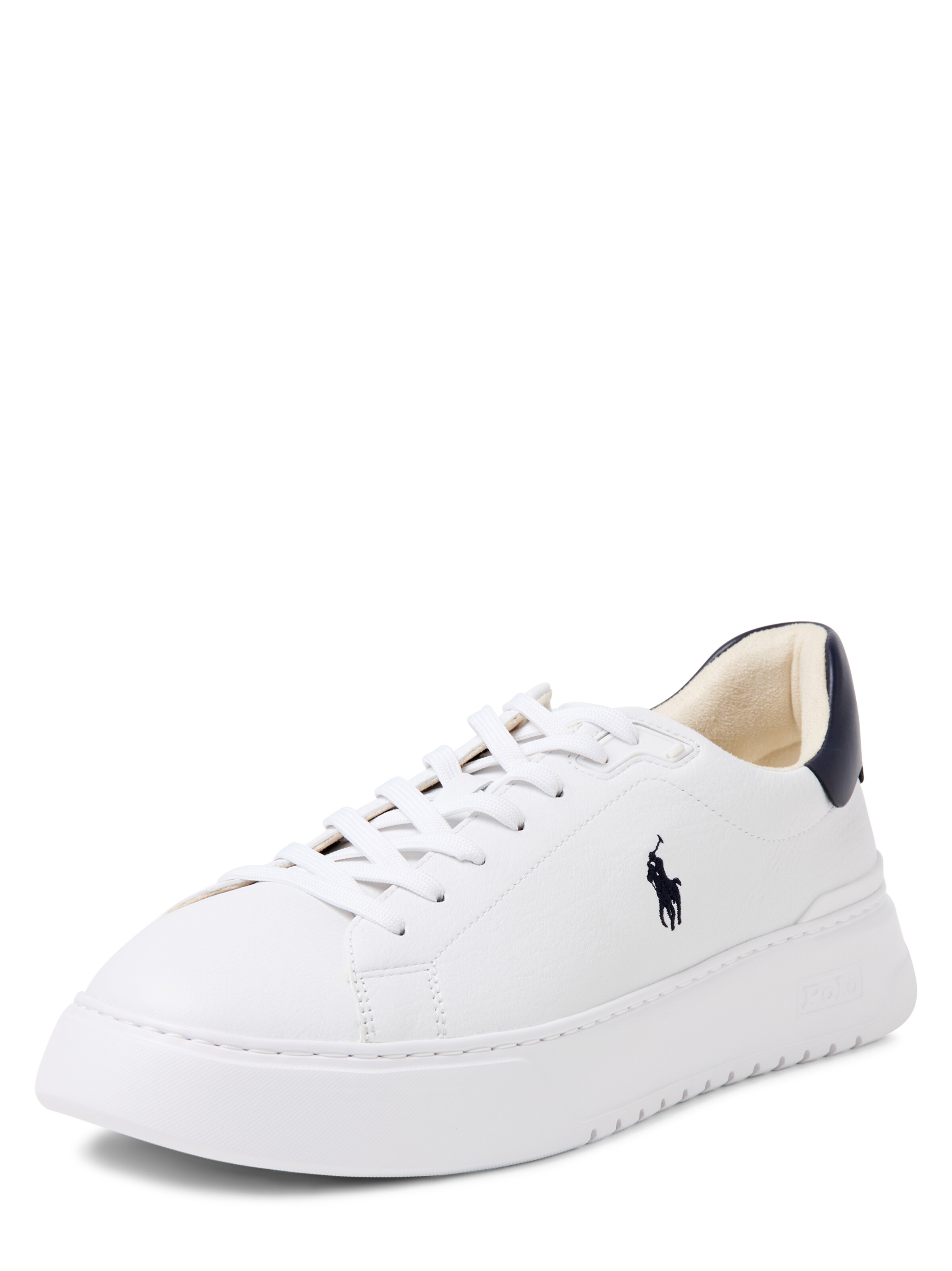 Sneaker low 'Rlite Court' de la Polo Ralph Lauren pe alb: față