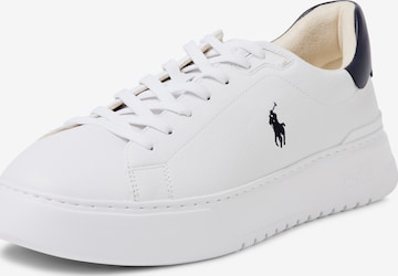 Sneaker low 'Rlite Court' de la Polo Ralph Lauren pe alb: față