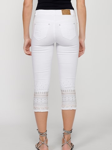 KOROSHI Regular Jeans in Weiß