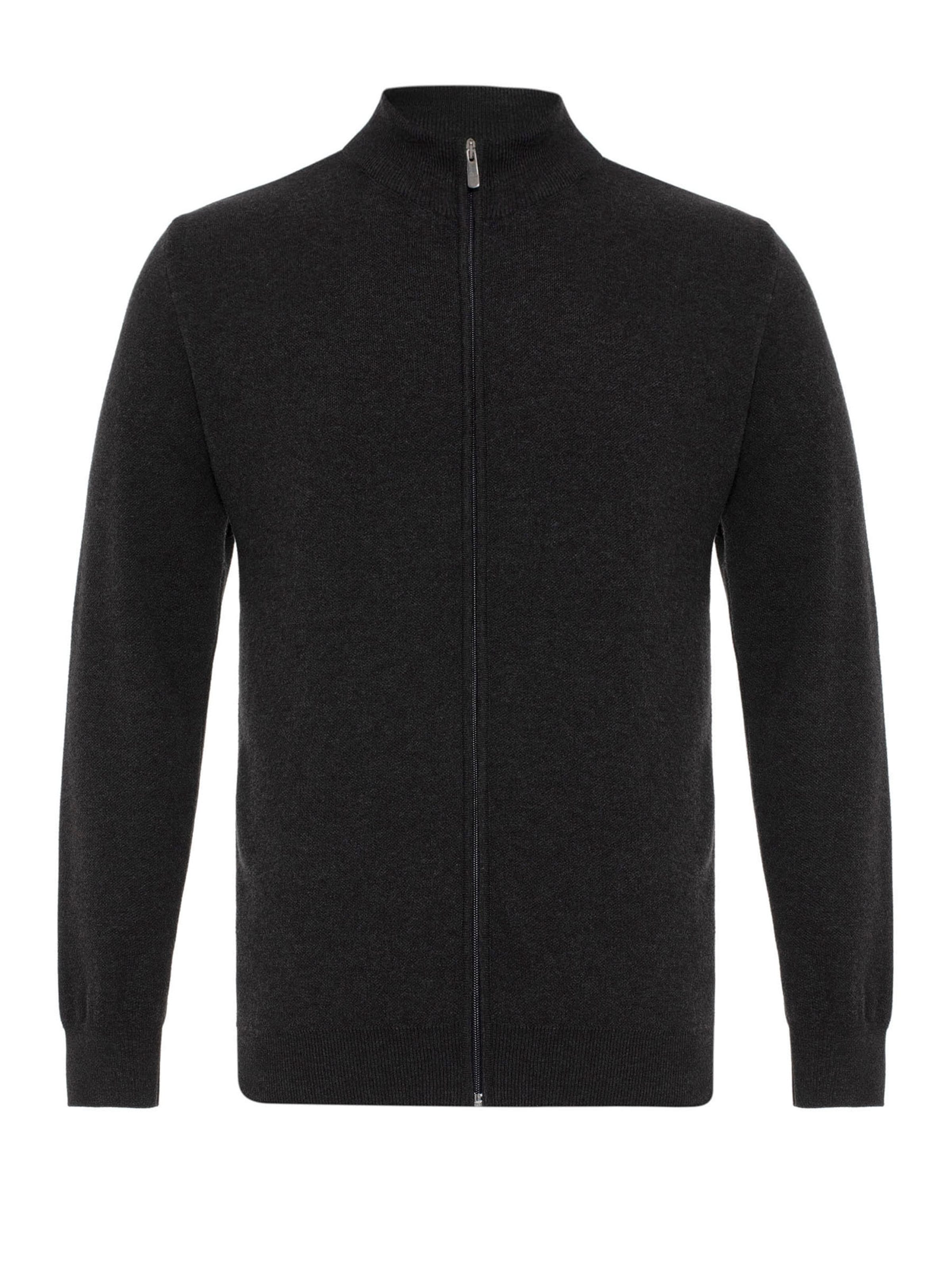 Anou AnouKardigan - crna boja: prednji dio