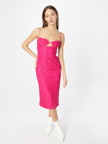 Bardot Dress 'IVANNA' in Pink: front