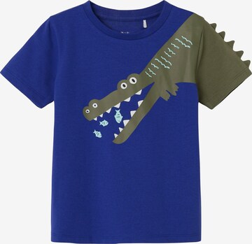 NAME IT Shirt 'ZOOMS' in Blue: front