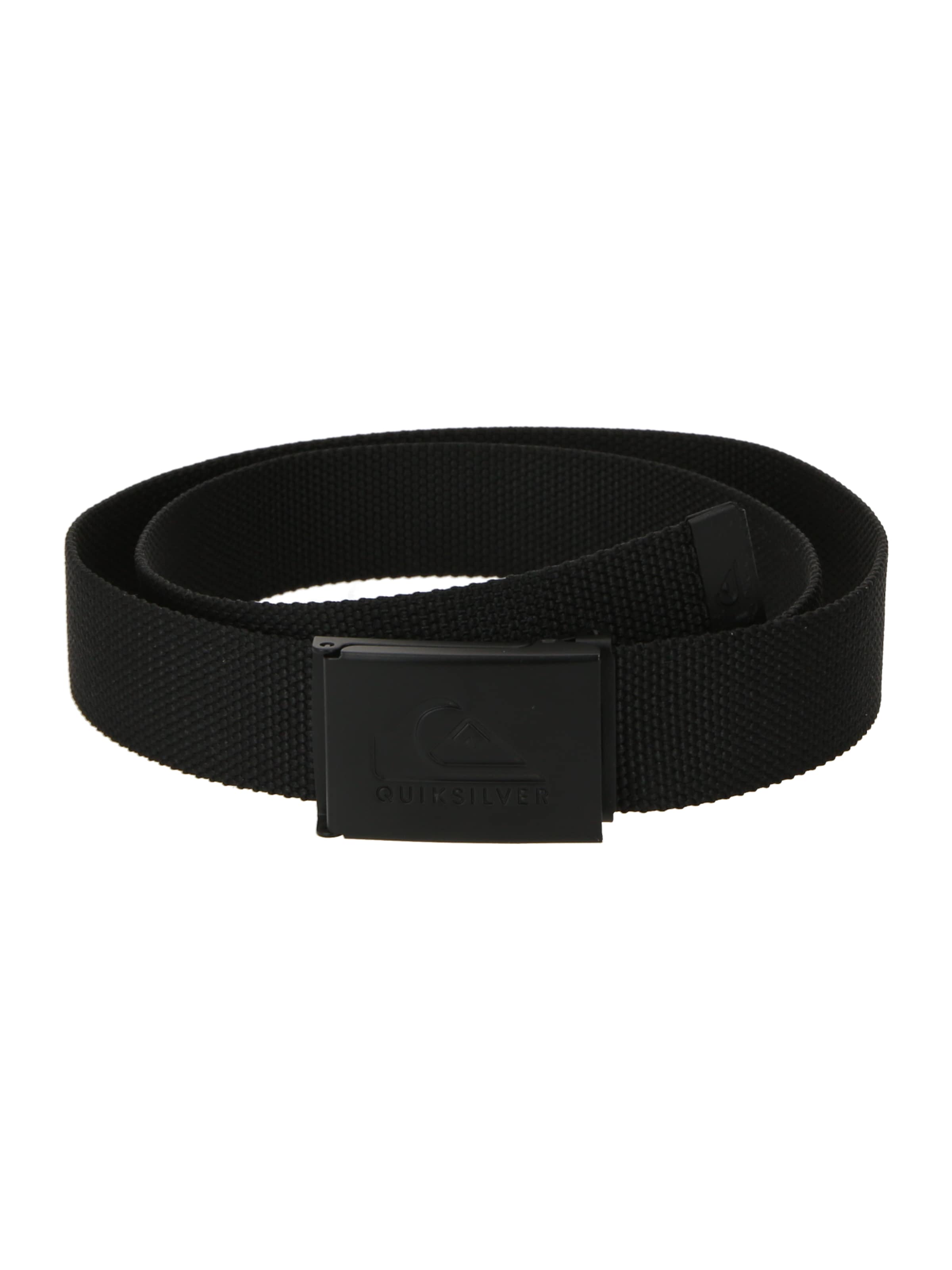 QUIKSILVER Belt 'Principal Schwack' in Black: front