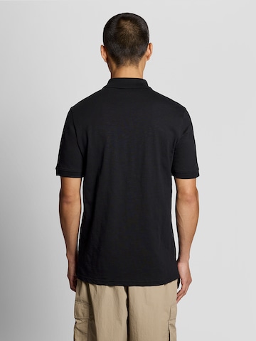 Lyle & Scott Shirt 'Fine Slub' in Zwart
