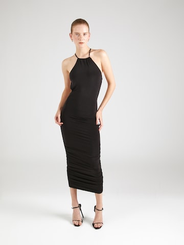 Misspap Dress in Black: front