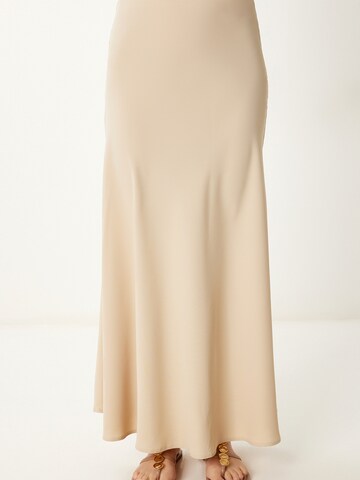 Happiness İstanbul Spódnica w kolorze beżowy: przód