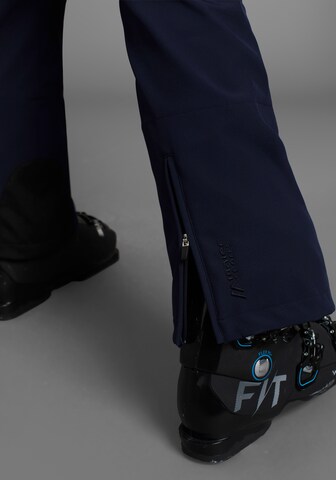 Maier Sports Regular Sporthose in Blau