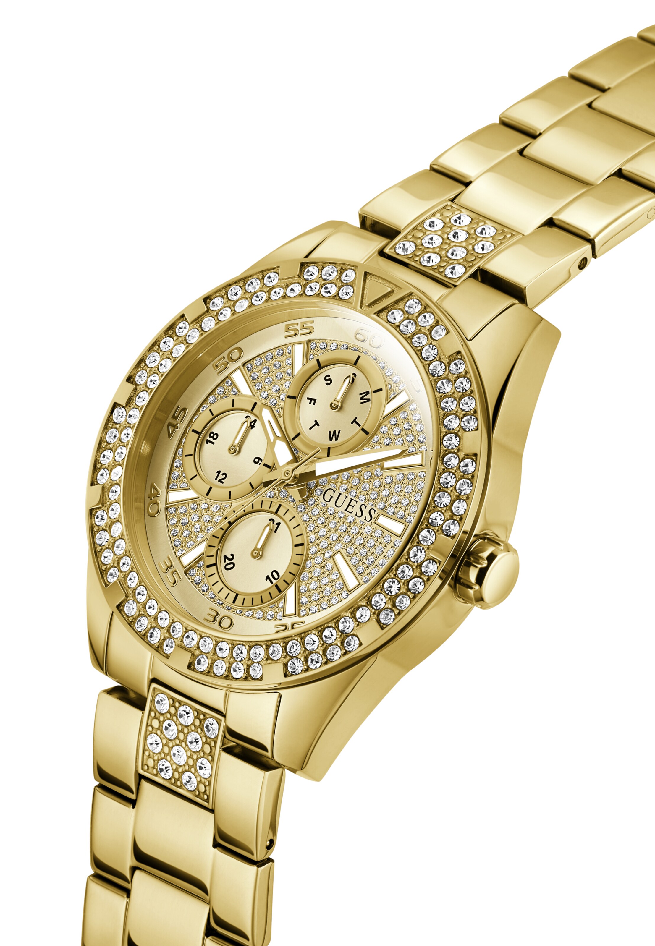 GUESS Analog watch ' ORION ' in Gold
