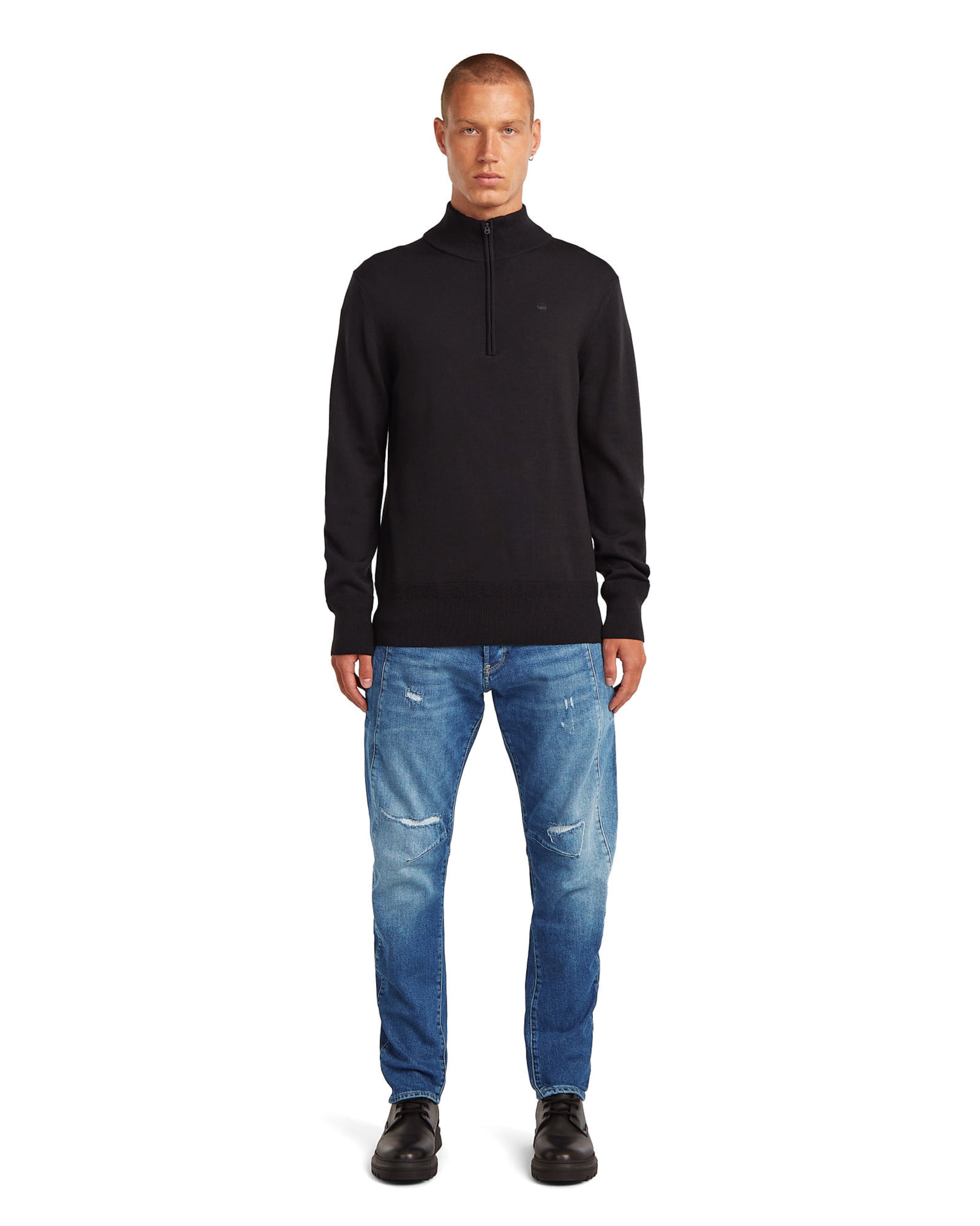 G-STAR Slimfit Jeans 'Contor' in Blauw