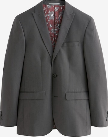 NextRegular Fit Poslovni sako - siva boja: prednji dio